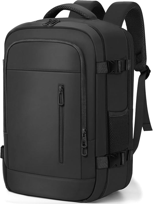 OTAHGK Cabin Bags 40×20×25 for Underseat Carry-ons Travel Backpack Hand Luggage Bag Flight Rucksack Casual Daypack School Office Backpack Fit 14 Inch Laptop with USB Charging Port-Black