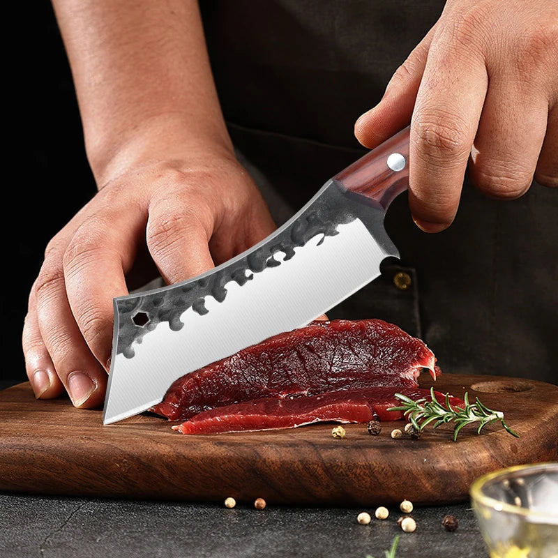 Sharp Cooking Knife Stainless Steel Kitchen Knife Fruit Peeler Chef Knife Vegetable Peeler Meat Cleaver Fish Scissorsy