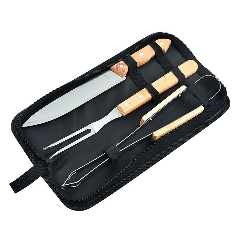 BBQ Tools Set Barbecue Grilling Utensil Accessories Camping Outdoor Cooking Tools BBQ Grill Accessories Kit Barbecue Utensils