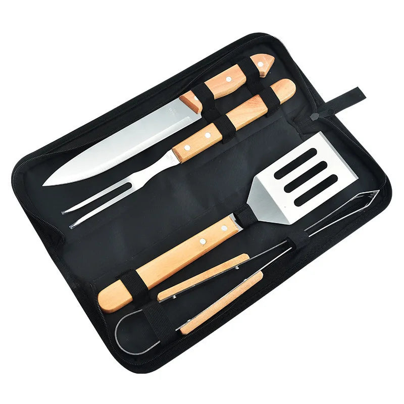 BBQ Tools Set Barbecue Grilling Utensil Accessories Camping Outdoor Cooking Tools BBQ Grill Accessories Kit Barbecue Utensils