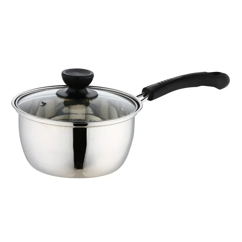 Extra High Steamer Pot Cookware Food Induction Soup Stock Pots Home Kitchen Cooking Tools Stainless Steel Dairy Pot