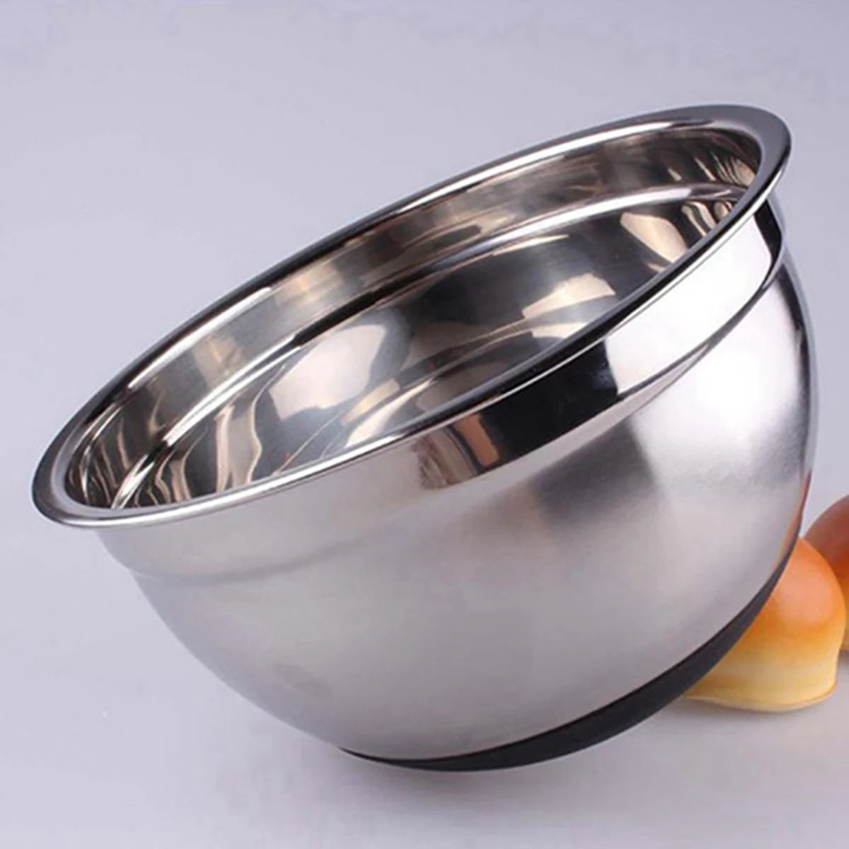 Stainless Steel Mixing Bowls Salad Bowl Non-Slip Stackable Serving Bowl with Airtight Lids for Kitchen Cooking Baking Et